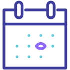 icon automated communication color